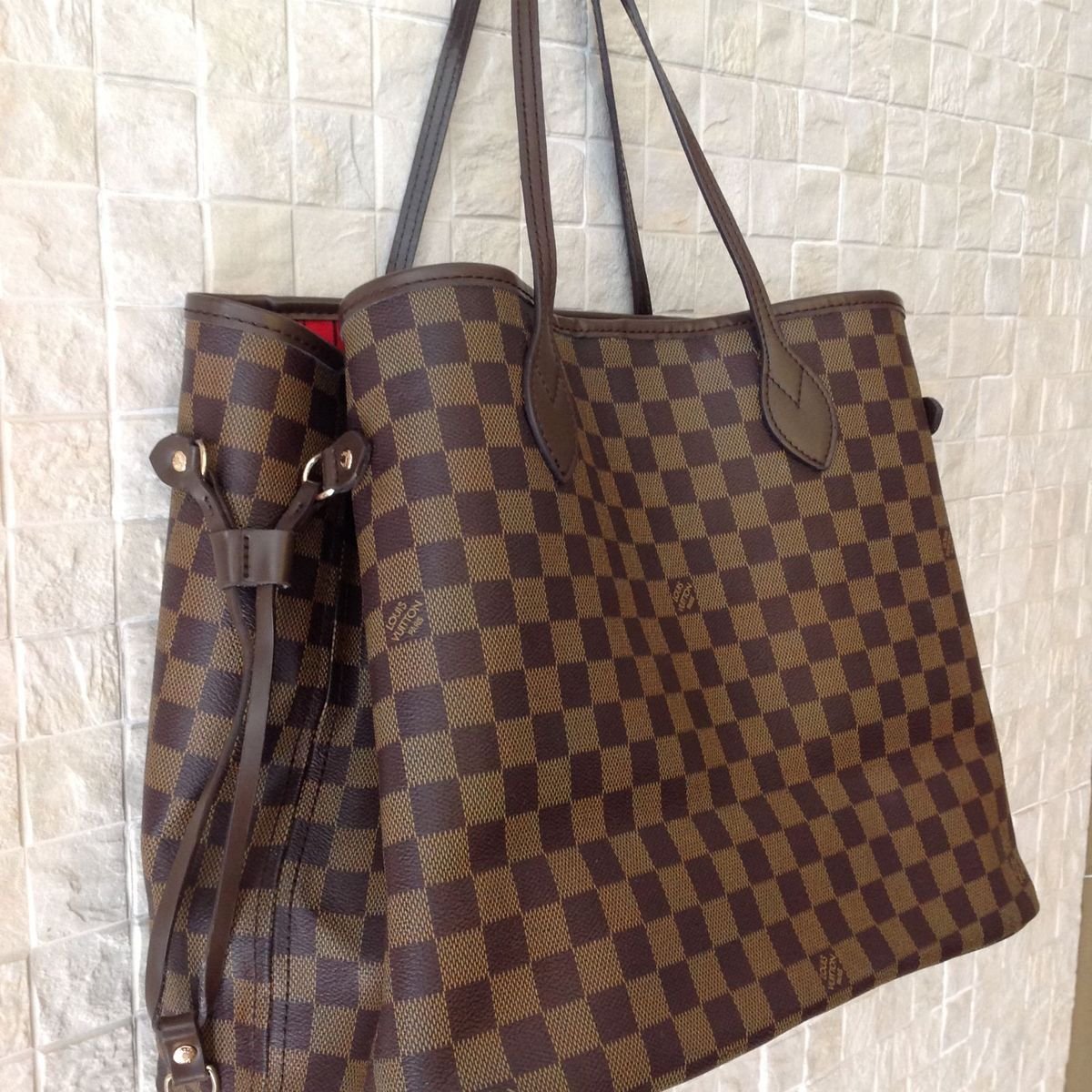 Bolsa Neverfull Usada  Bolsa de Ombro Feminina Usado 85250098