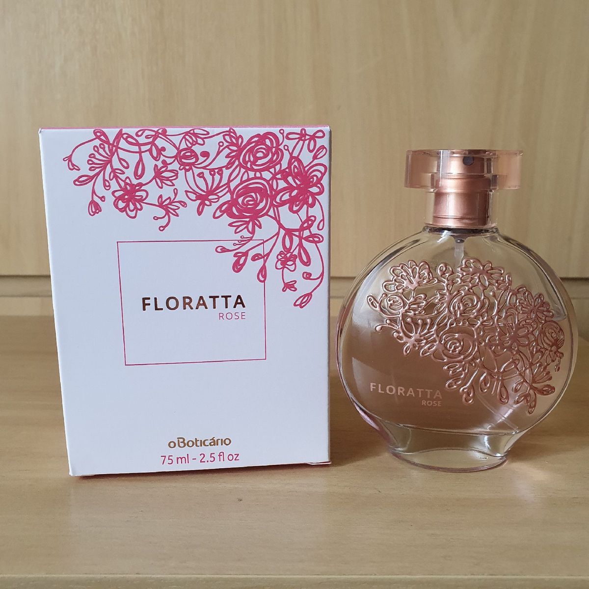 Perfume Floratta Rose 75ml O Boticário Perfume Feminino O