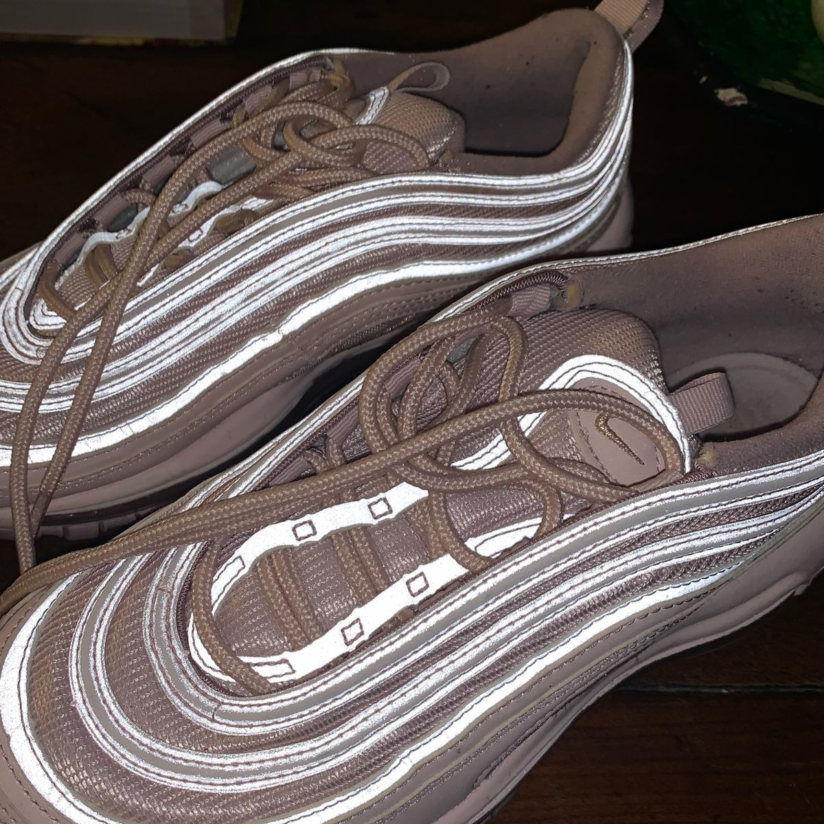 air max 97 refletivo rosa