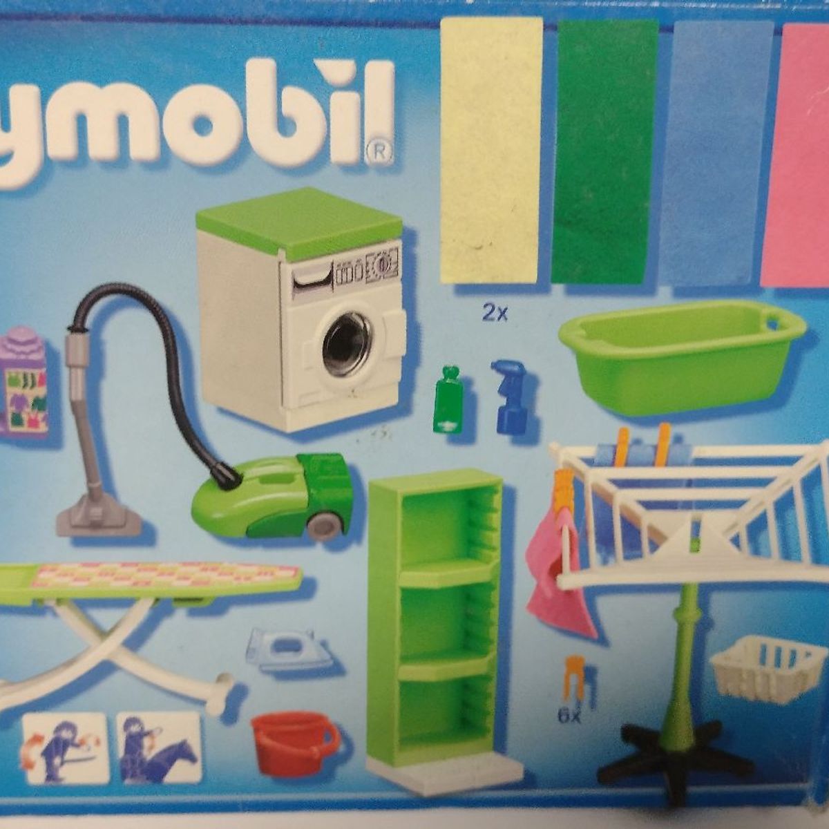 Playmobil 4288 Lavanderia (Não Acompanha a Figura Feminina