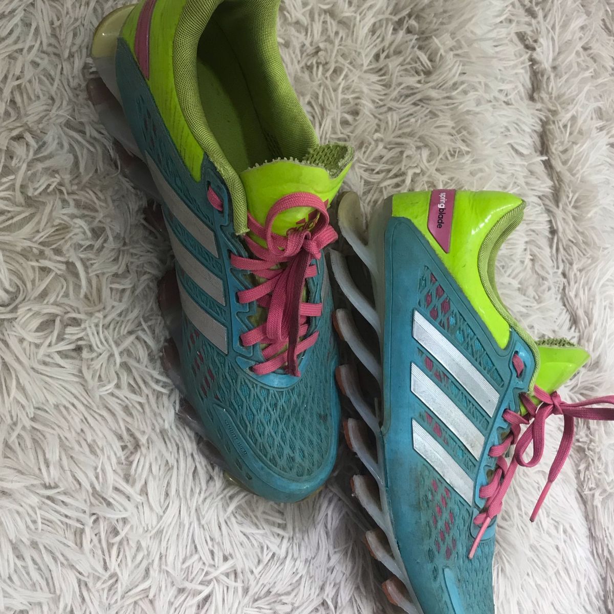 Adidas springblade shop rosa e verde