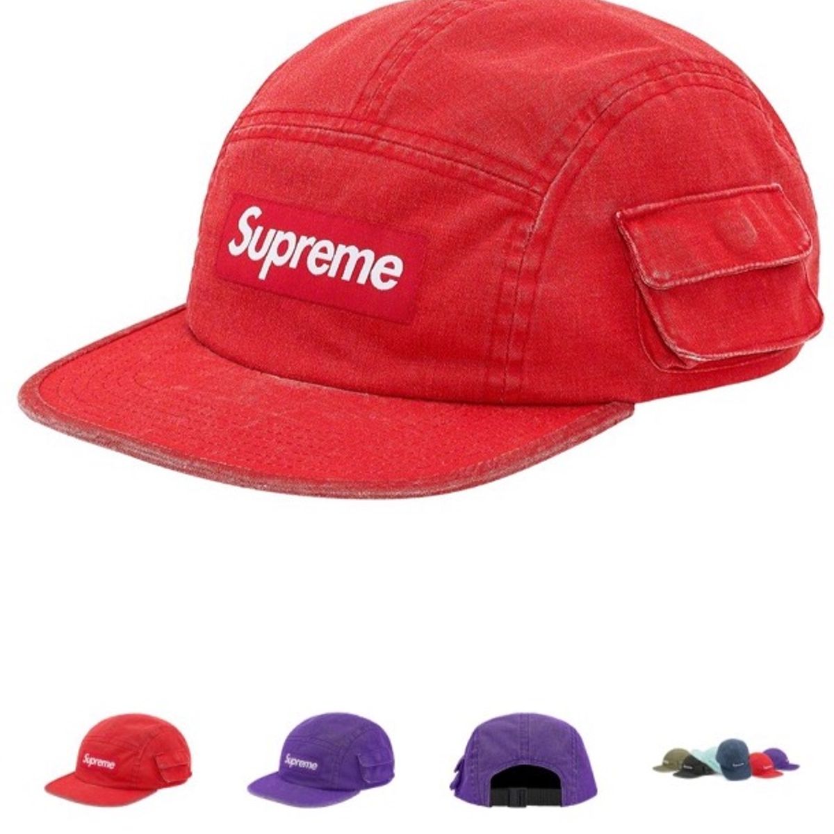 Supreme Snap Pocket Camp Cap