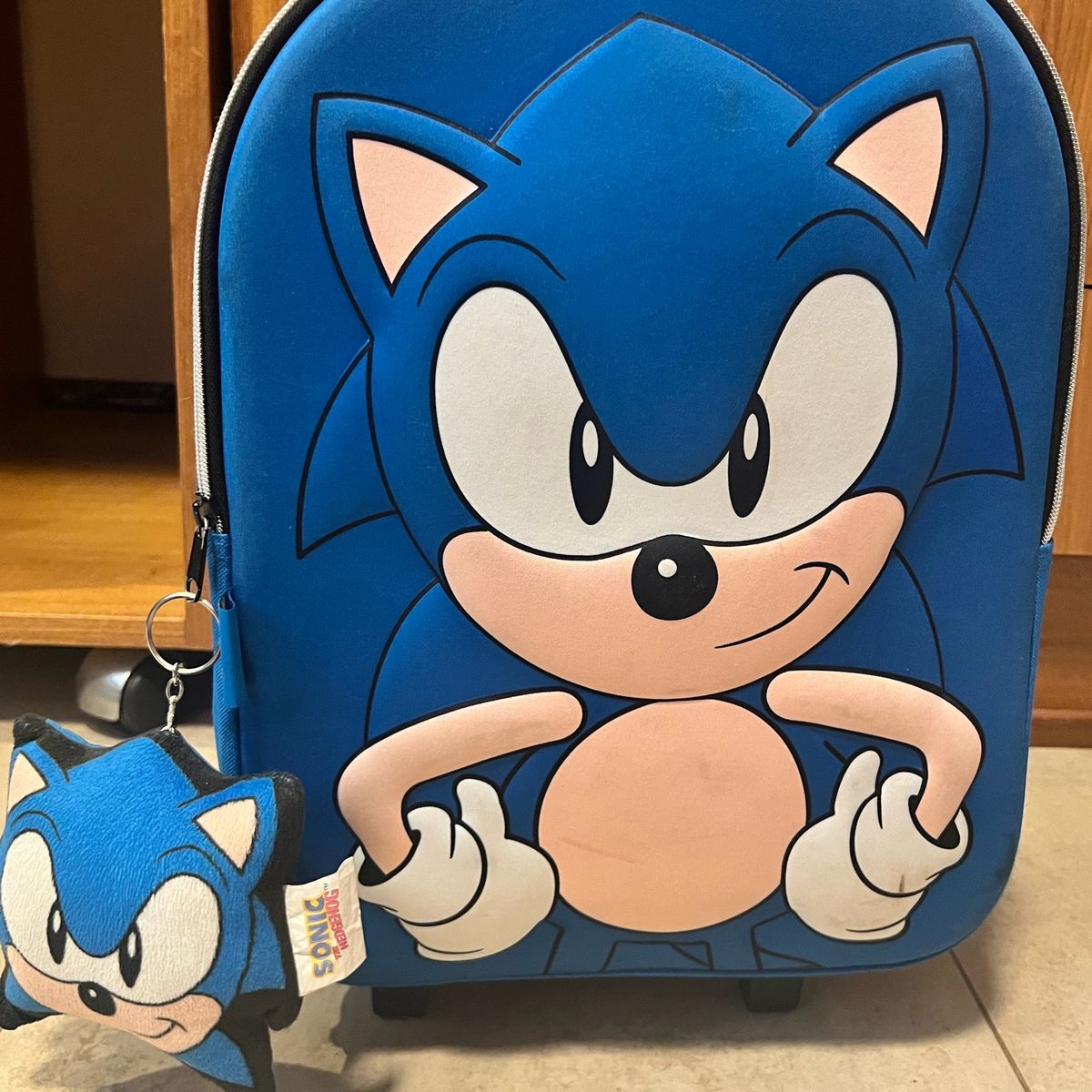 Chaveiro para Mochila Sonic The Hedgehog Sonic Correndo Just Toys