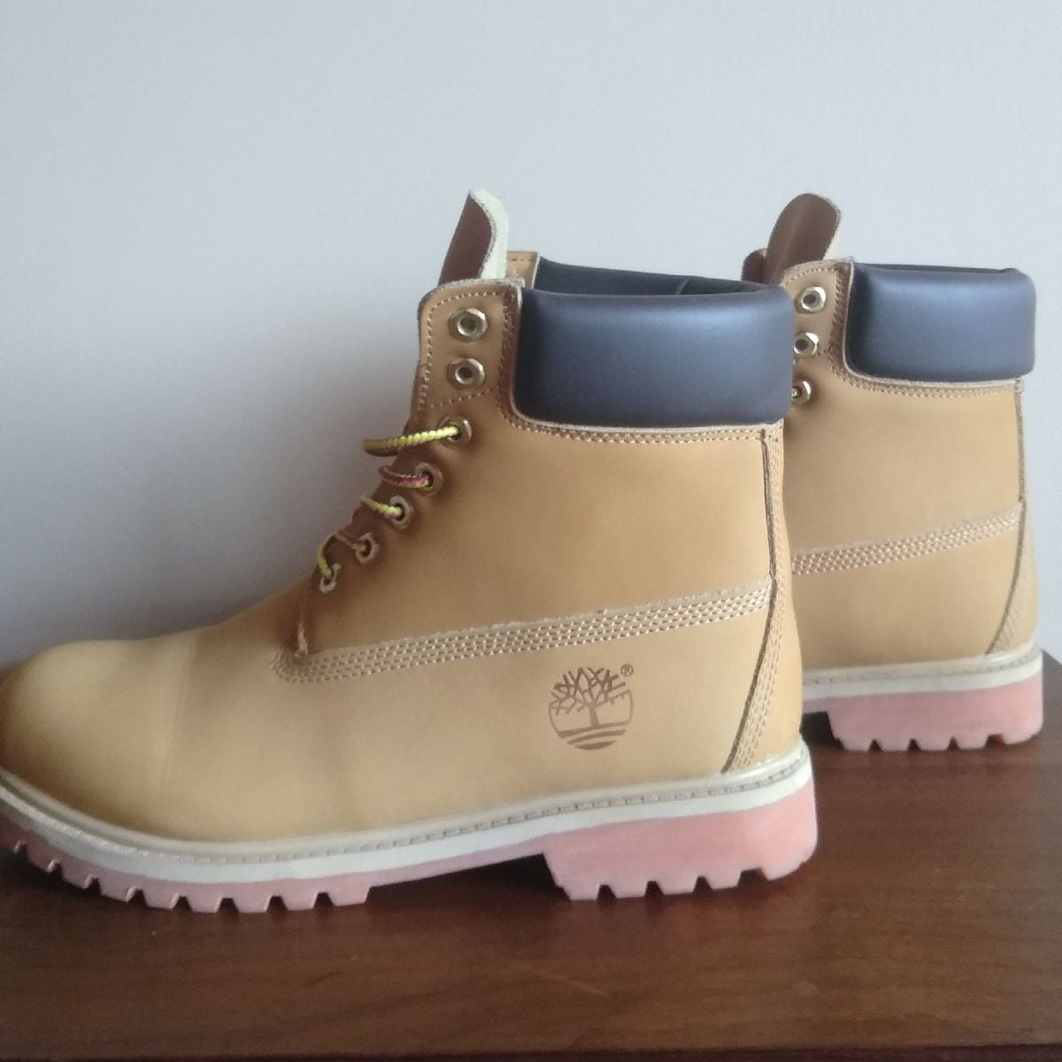 bota timberland caramelo