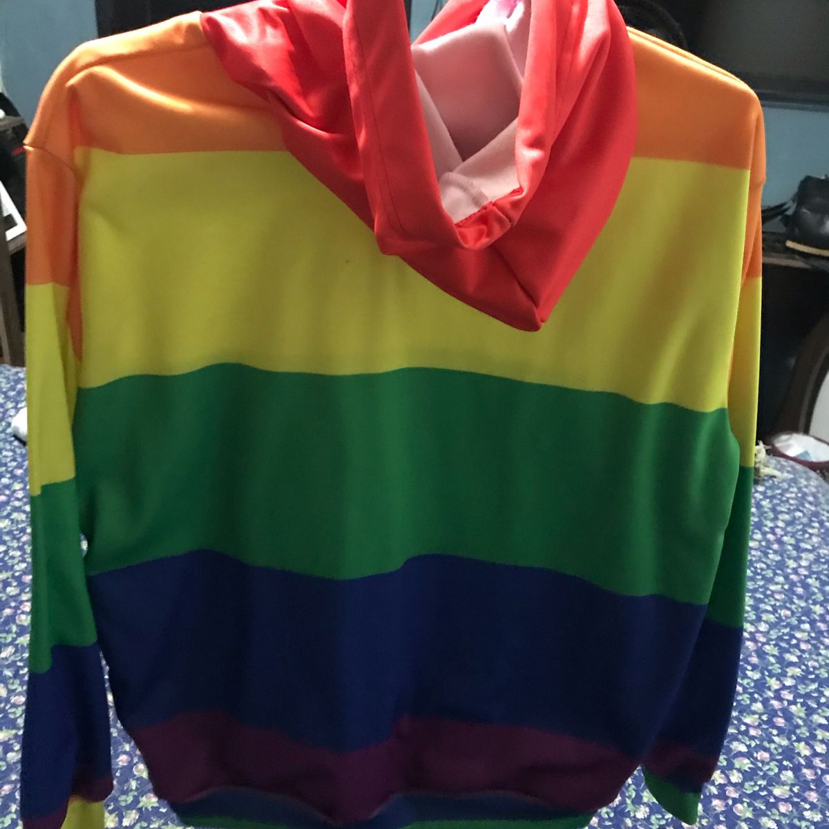 blusa de frio arco iris