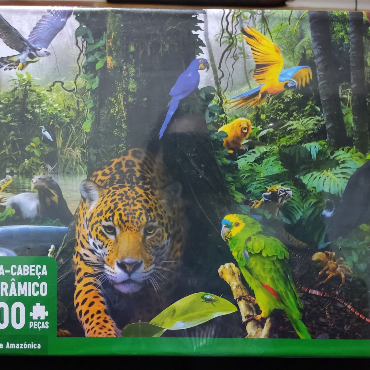 Floresta Amazônica - Quebra-cabeça - 1500 peças Panorâmico