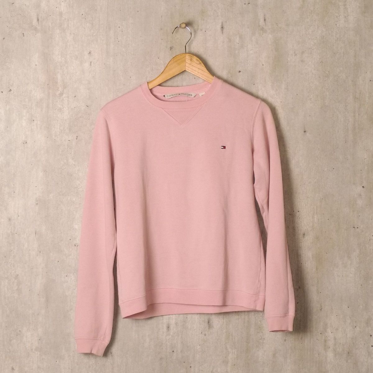 moletom tommy hilfiger rosa