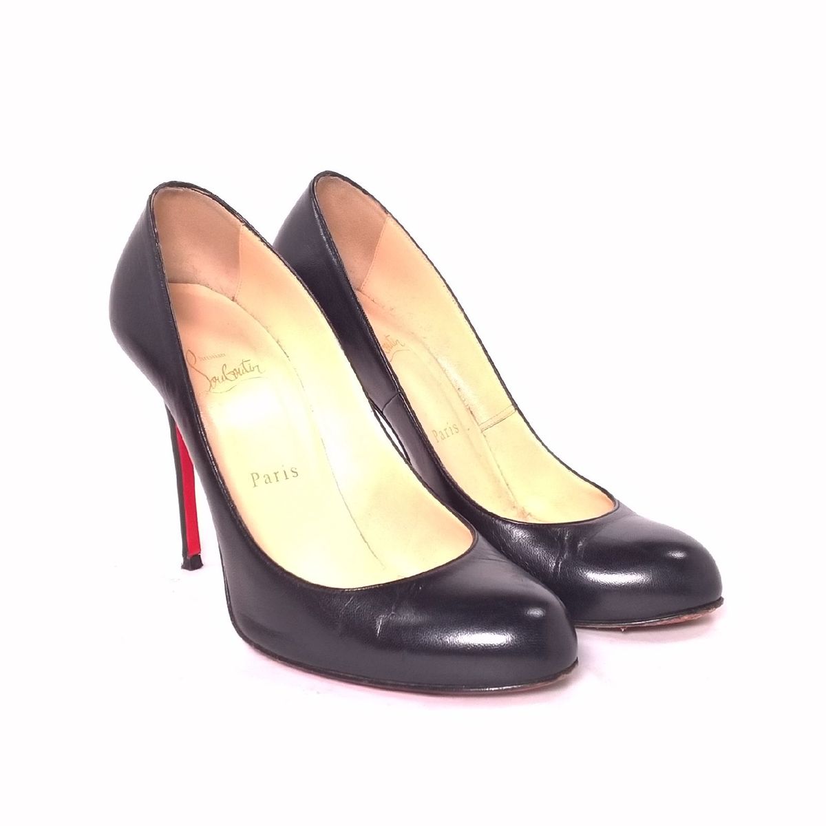 salto louboutin preto