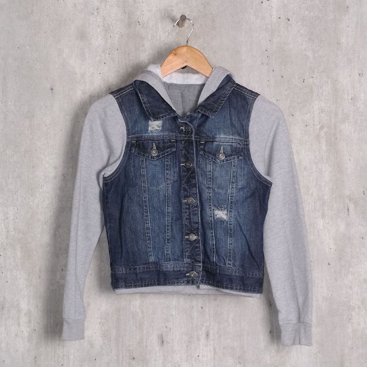 jaqueta jeans feminina codigo girl