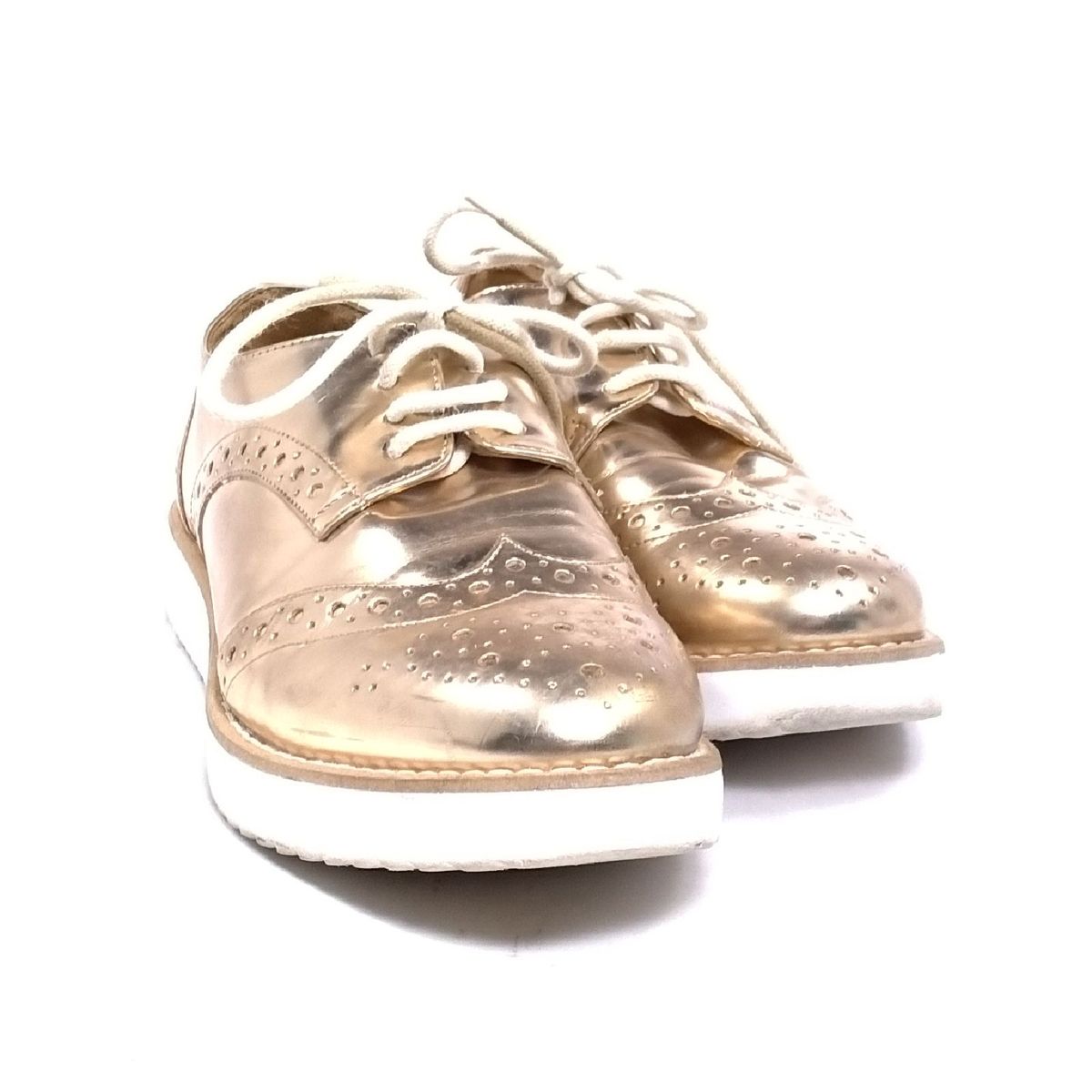 oxford feminino dourado