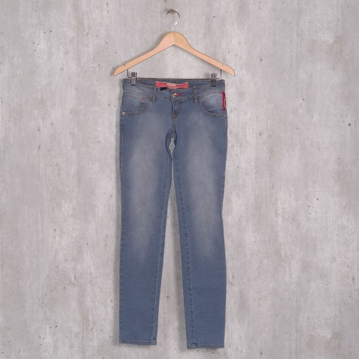 calça jeans coca cola feminina