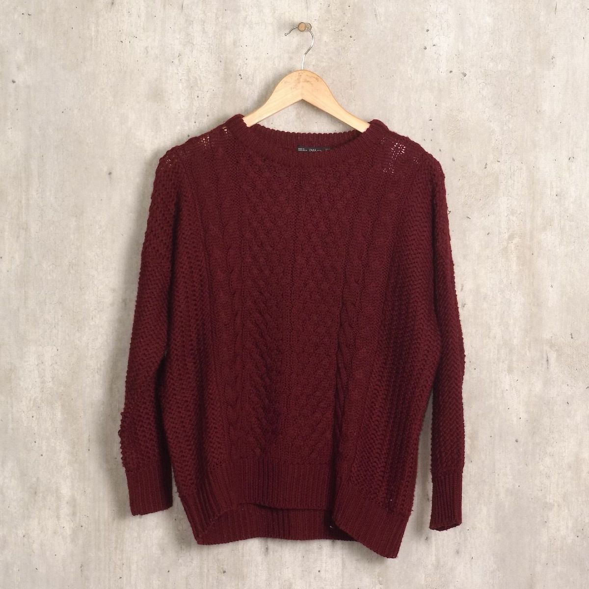 sueter vinho feminino