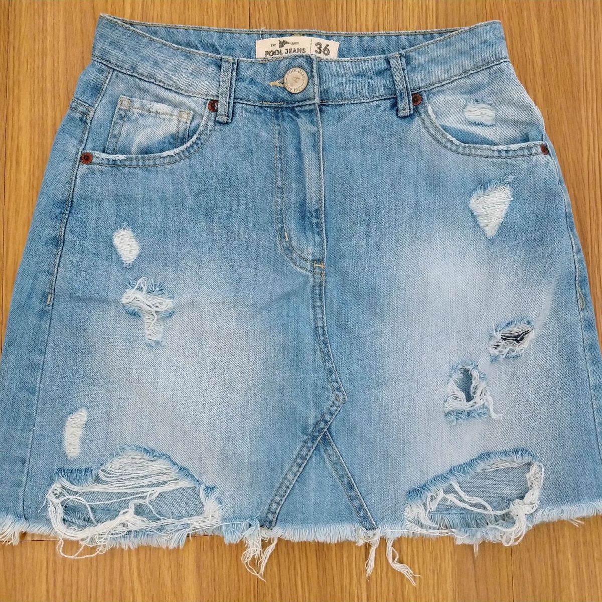 saia jeans destroyed riachuelo