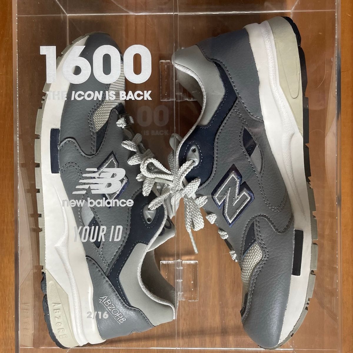 New balance best sale 1600 masculino cinza