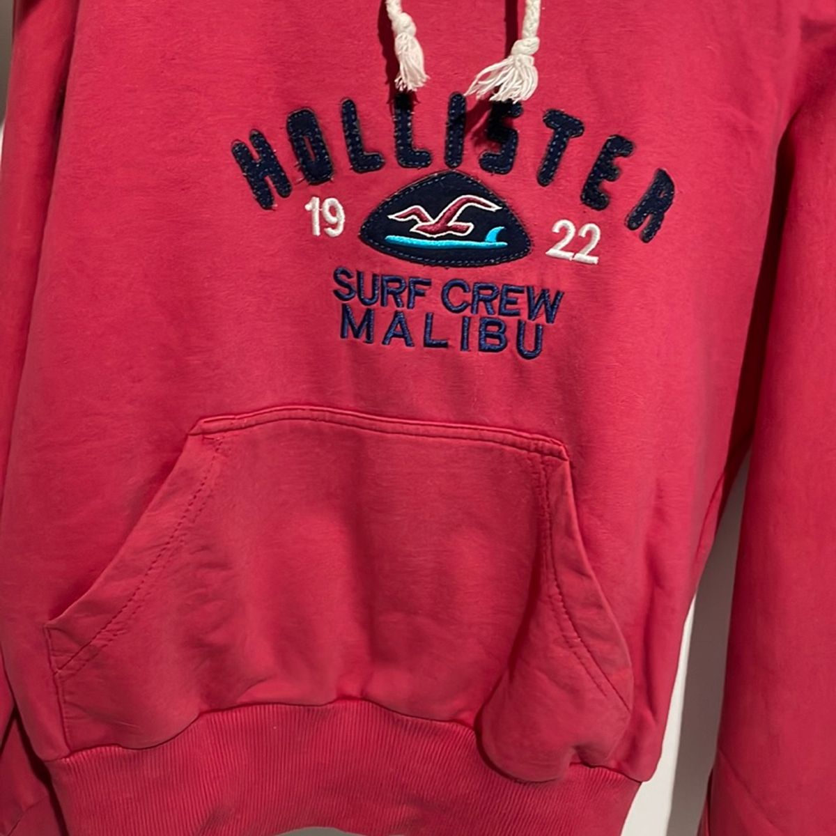 HOLLISTER Sweatshirt em Vermelho