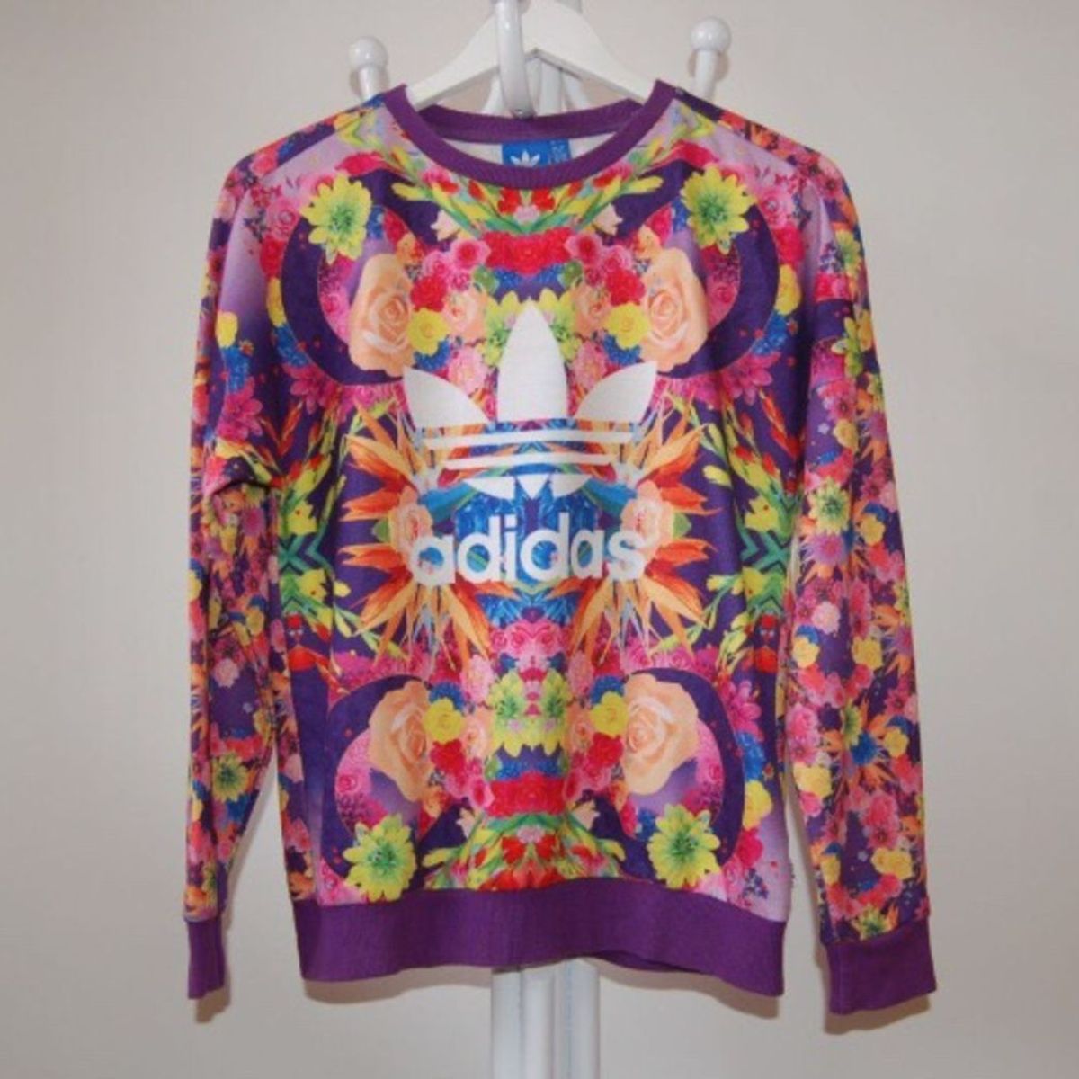 moletom adidas feminino florido