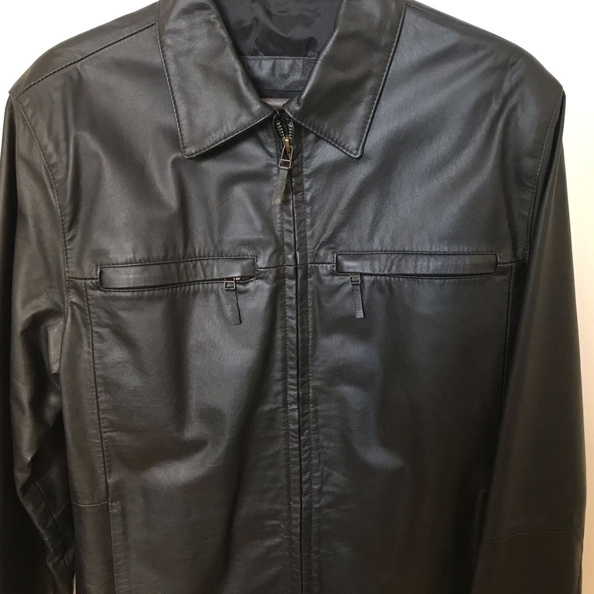 jaqueta de couro buckman