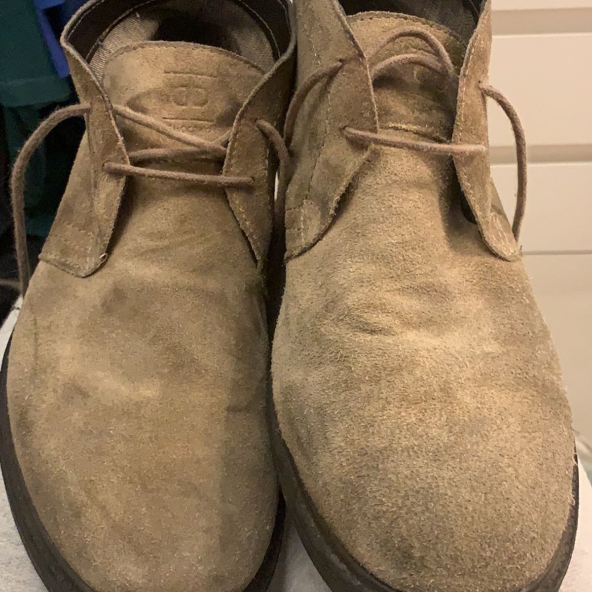 bota camurça masculina democrata