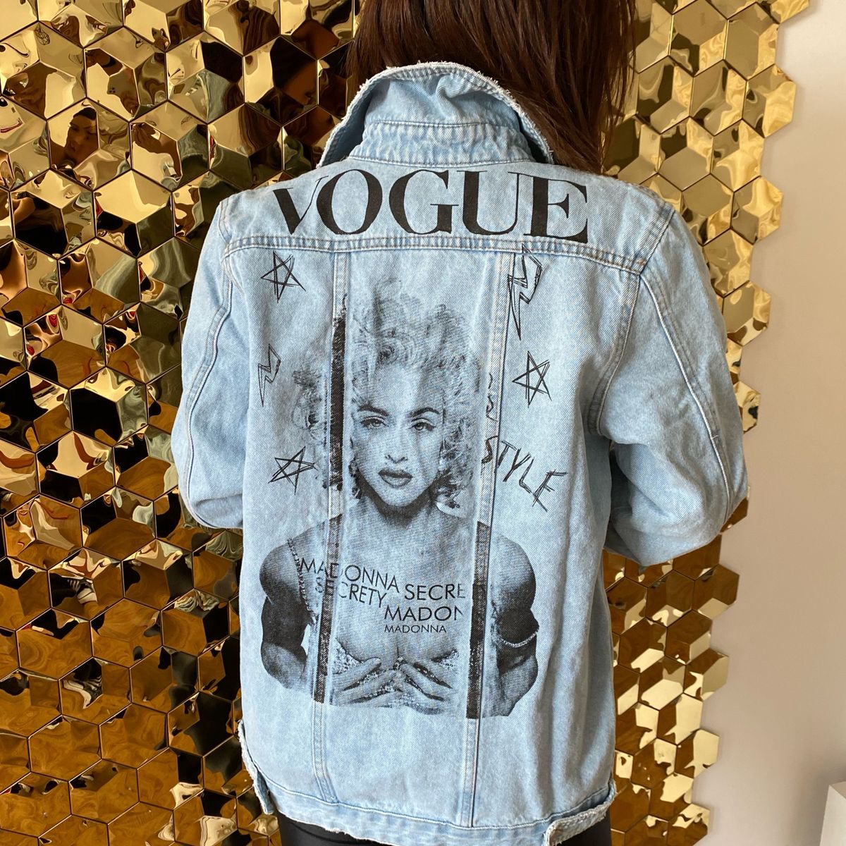 jaqueta vogue jeans