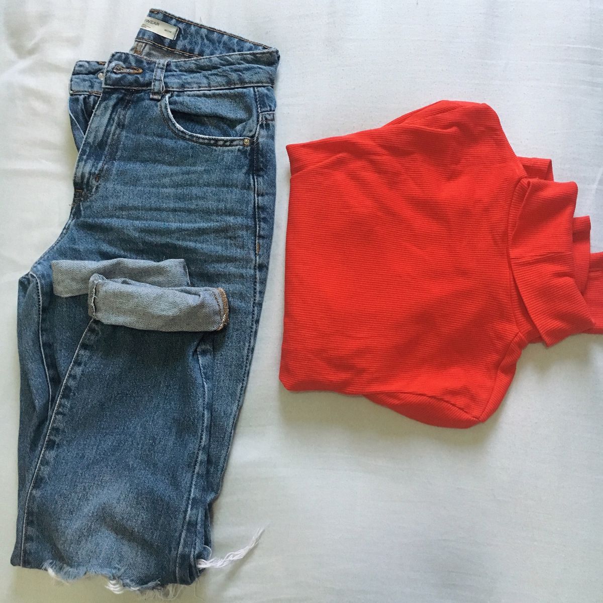 calça mom jeans 34