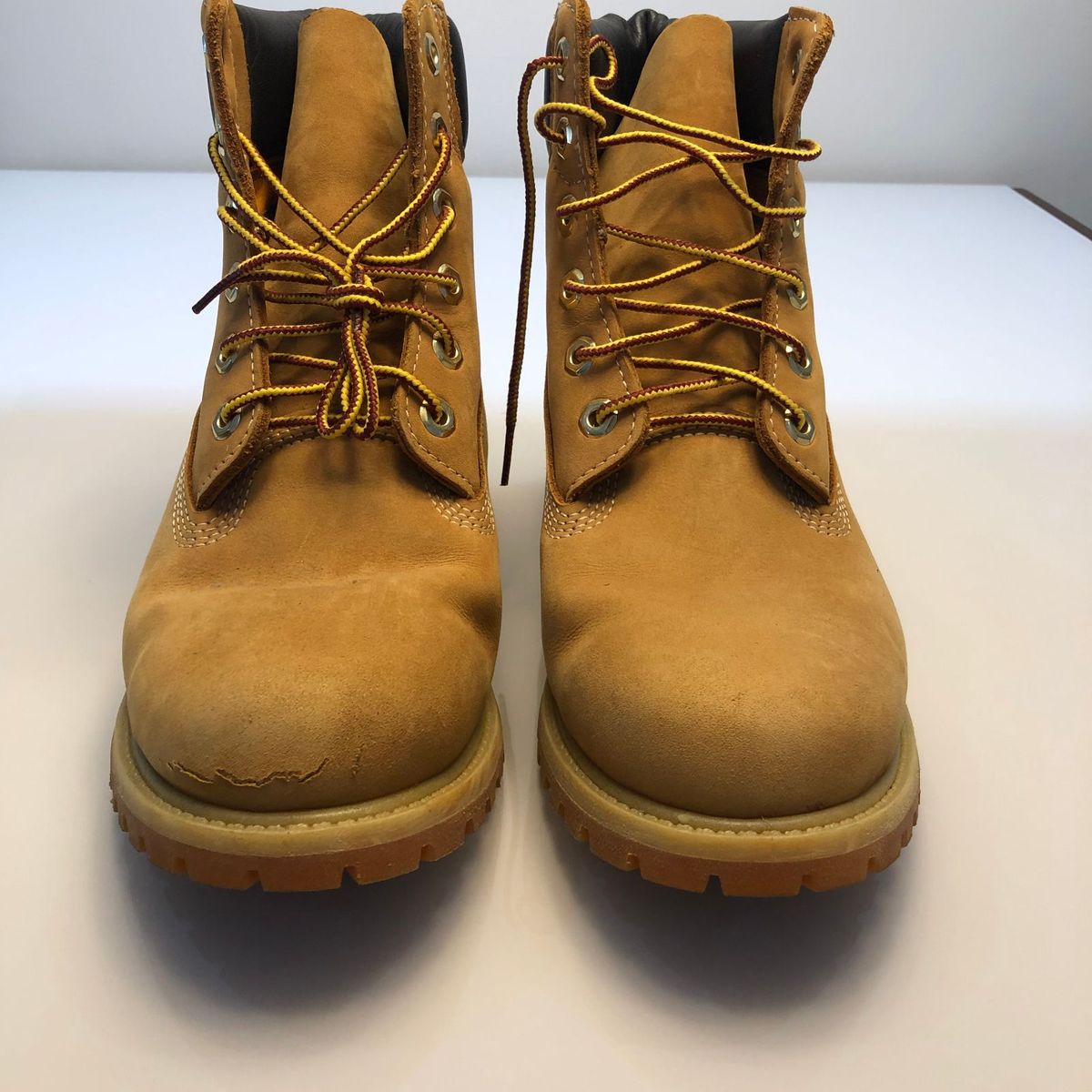 bota amarela timberland feminina