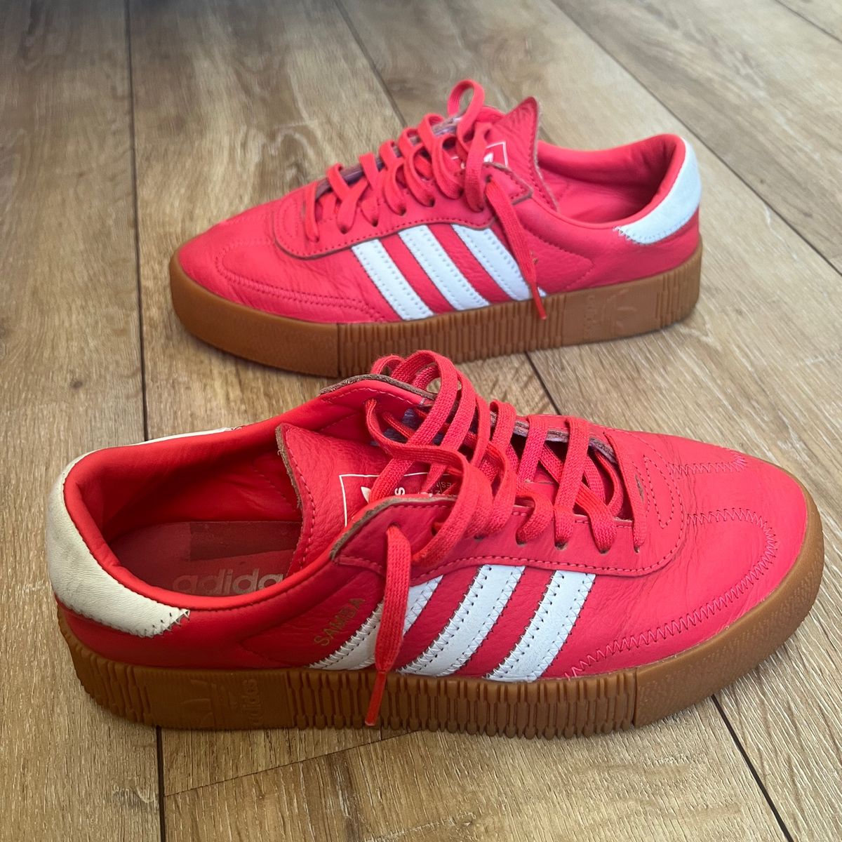 adidas sambarose shock red
