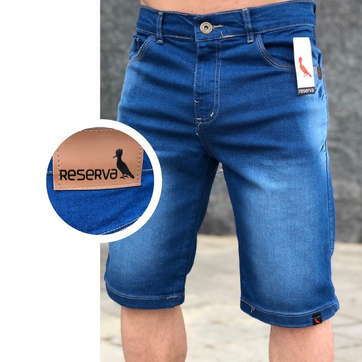 bermuda jeans reserva