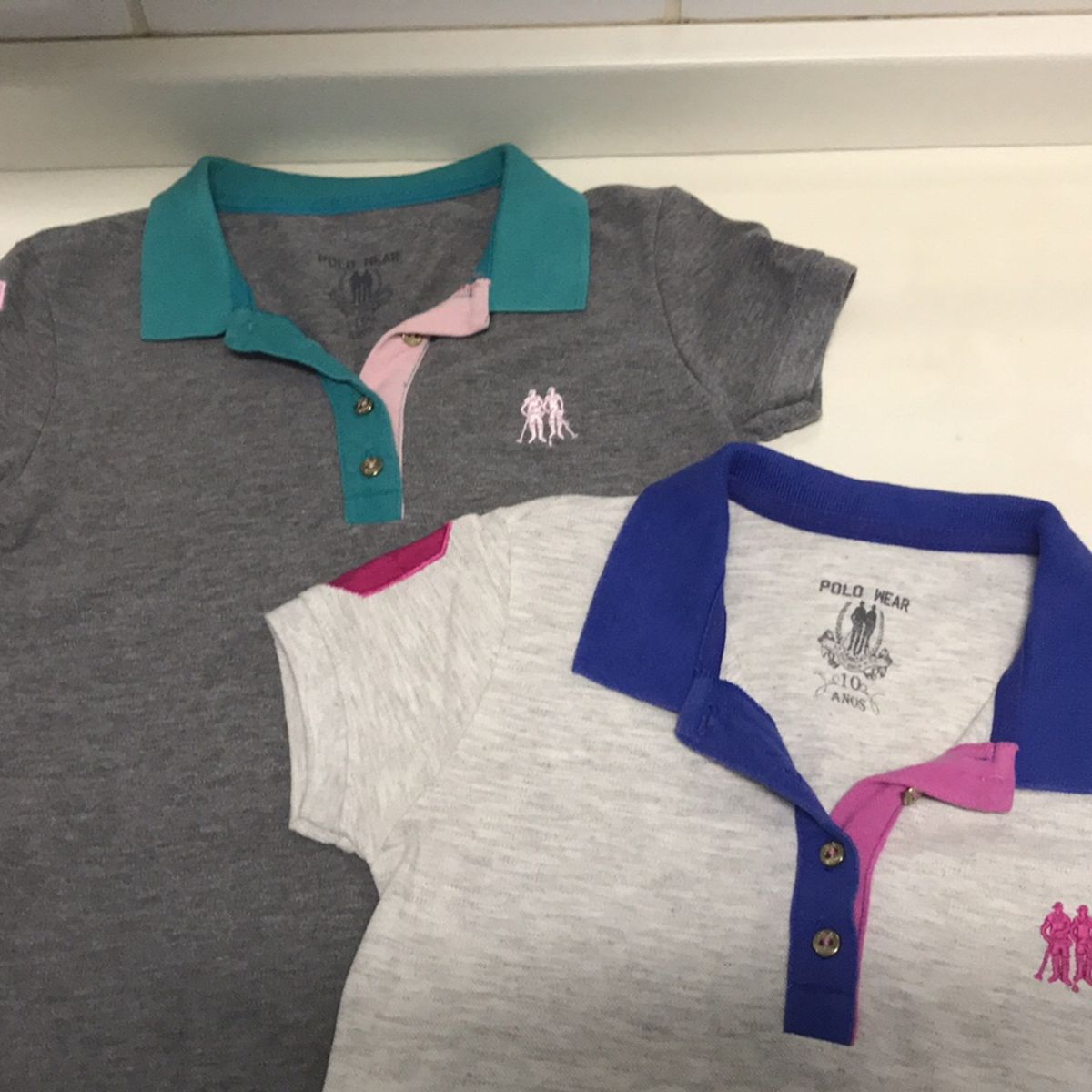vestido polo wear infantil