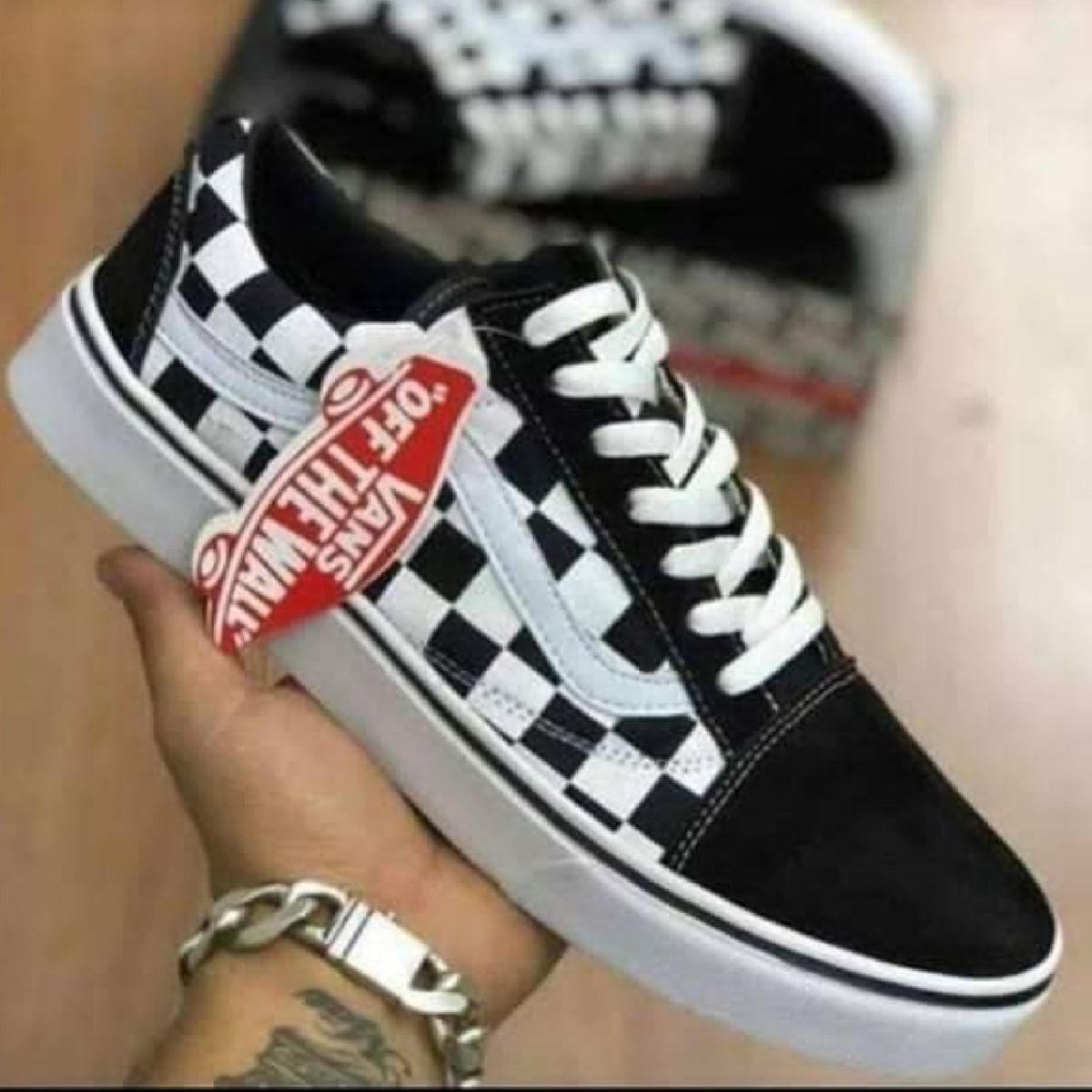 vans quadriculado masculino