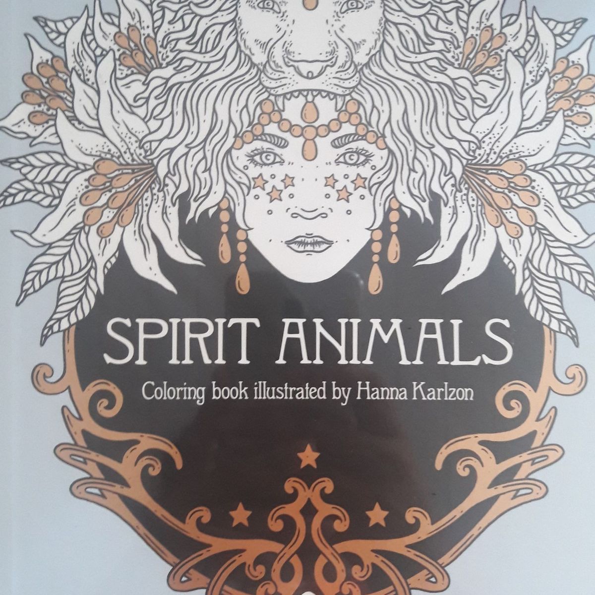 Download Spirit Animals Coloring Book By Hanna Karlzon Livro Gibbs Smith Nunca Usado 40642790 Enjoei