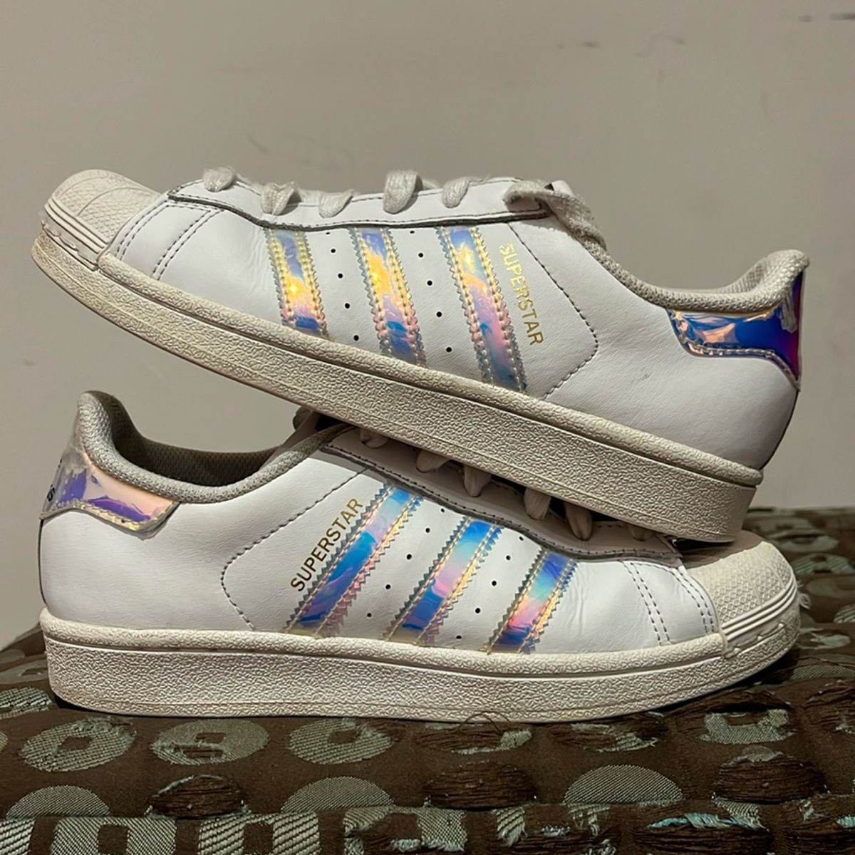 adidas gazelle silver green womens MULTICOLOR SUPERSTAR