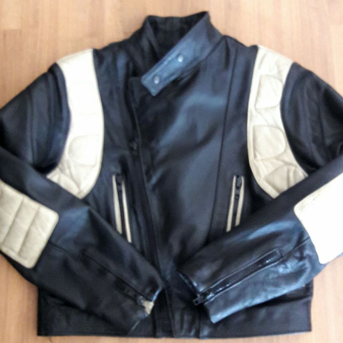 jaqueta couro tina brunelli