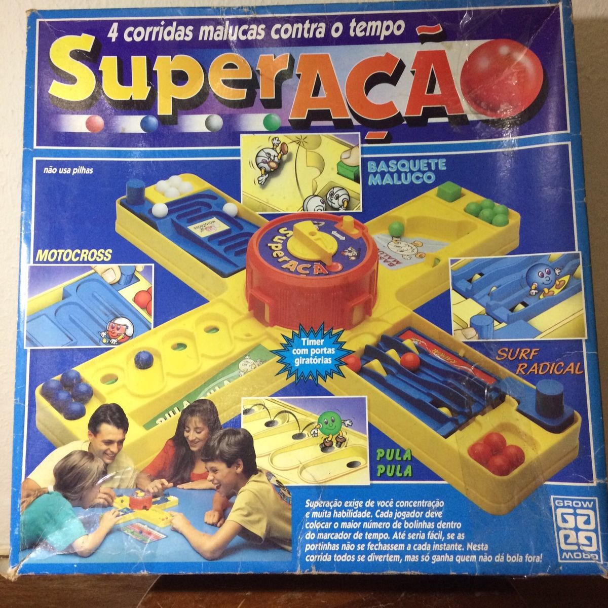 Jogo Super Trunfo Tratores Potentes - Grow - Década 90, Brinquedo Grow  Usado 87673192