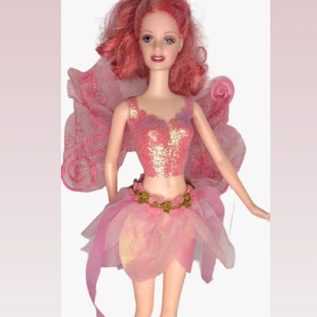 Boneca Barbie Pink Sparkle Fairy Barbie Fairytopia Brinquedo