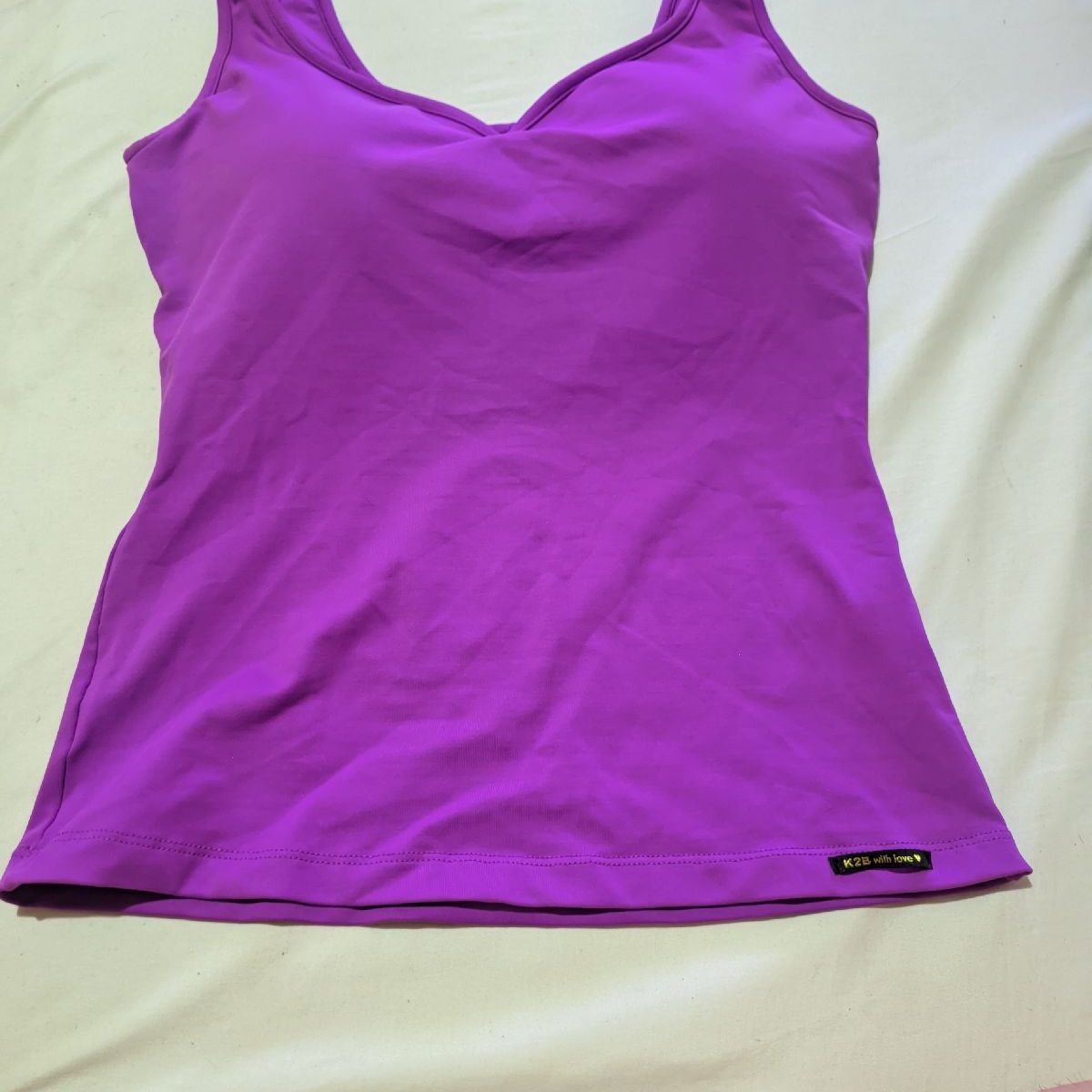 Body Blusa Feminina Com Bojo Regata Decote K2b Verão