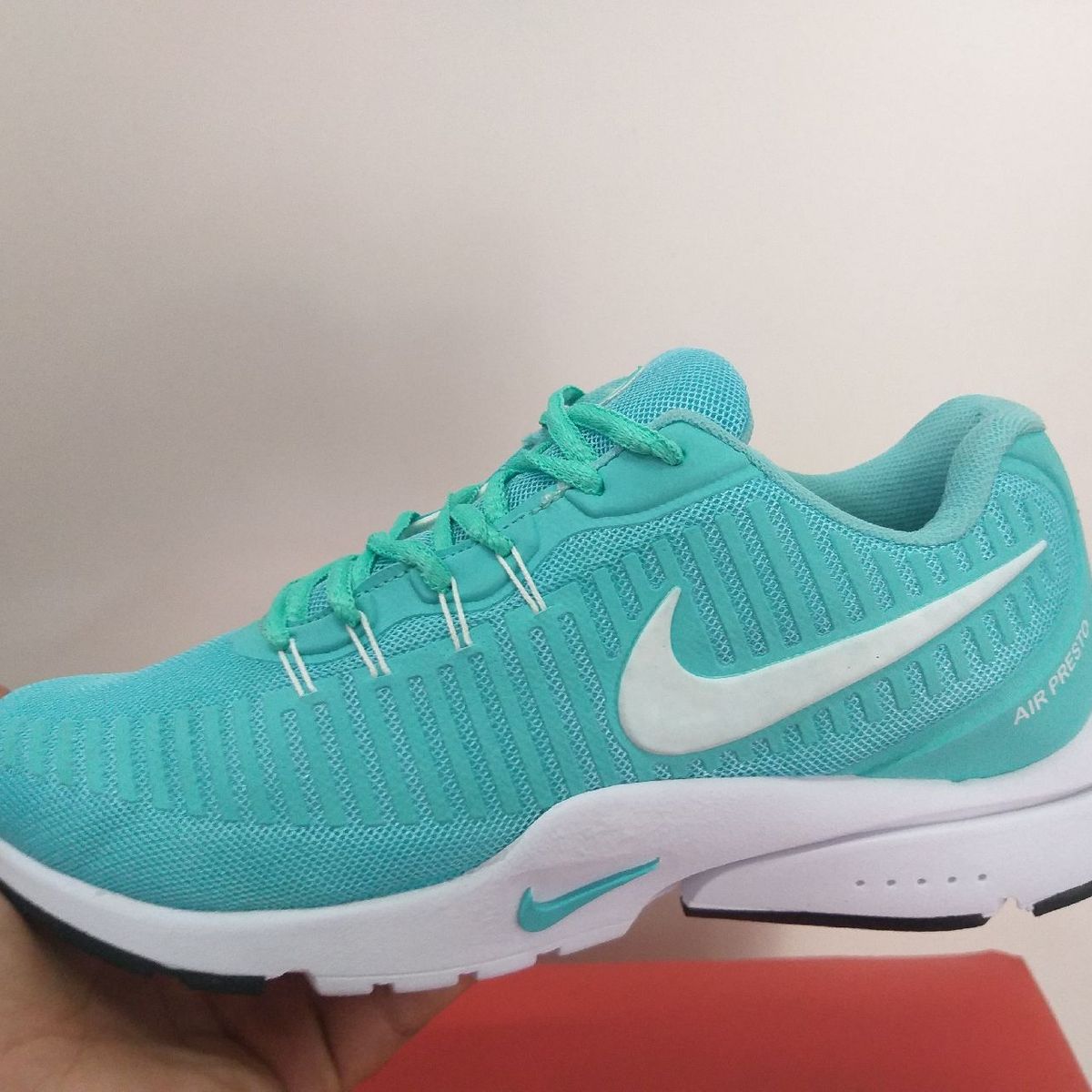 nike presto verde feminino