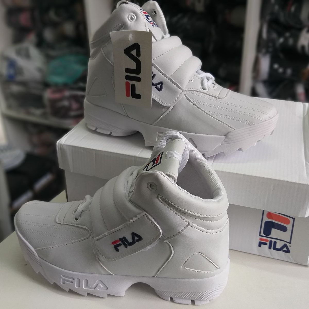 fila cano alto branco