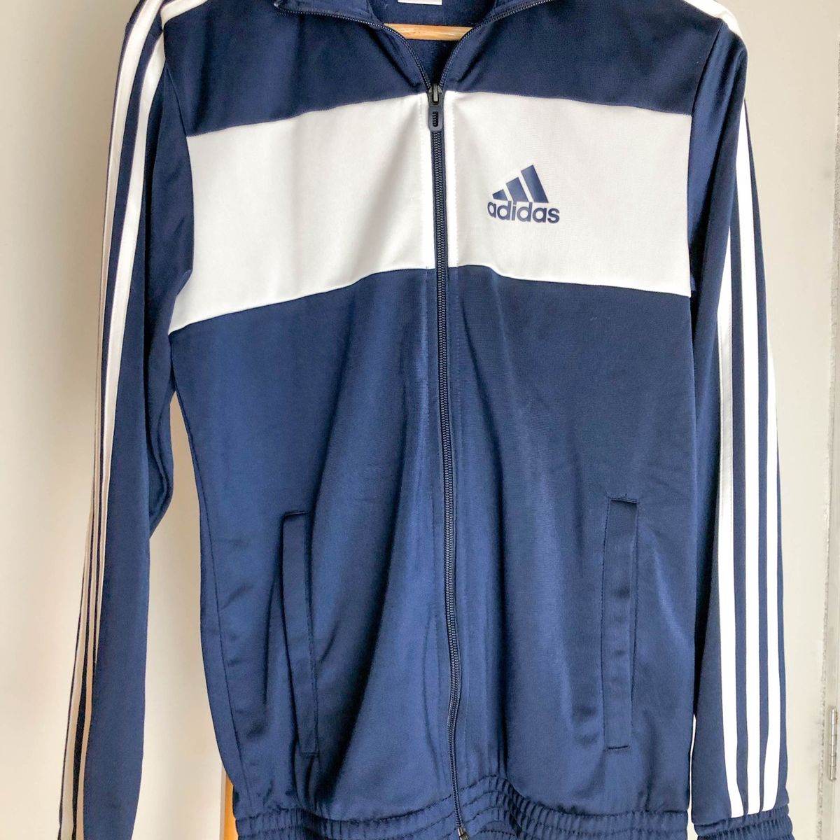 casaco adidas azul marinho