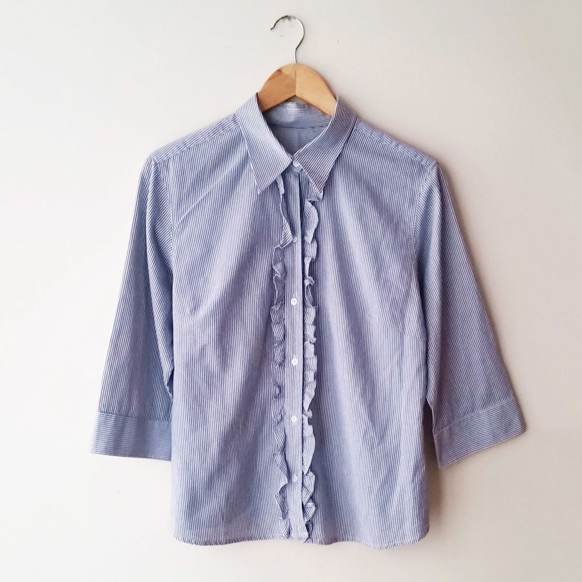 camisa meia manga social