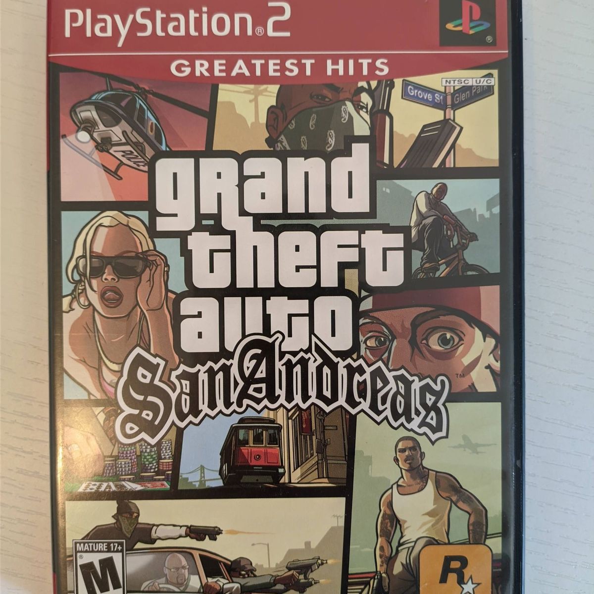 GTA San Andreas Original - PS2 - Sebo dos Games - 10 anos!