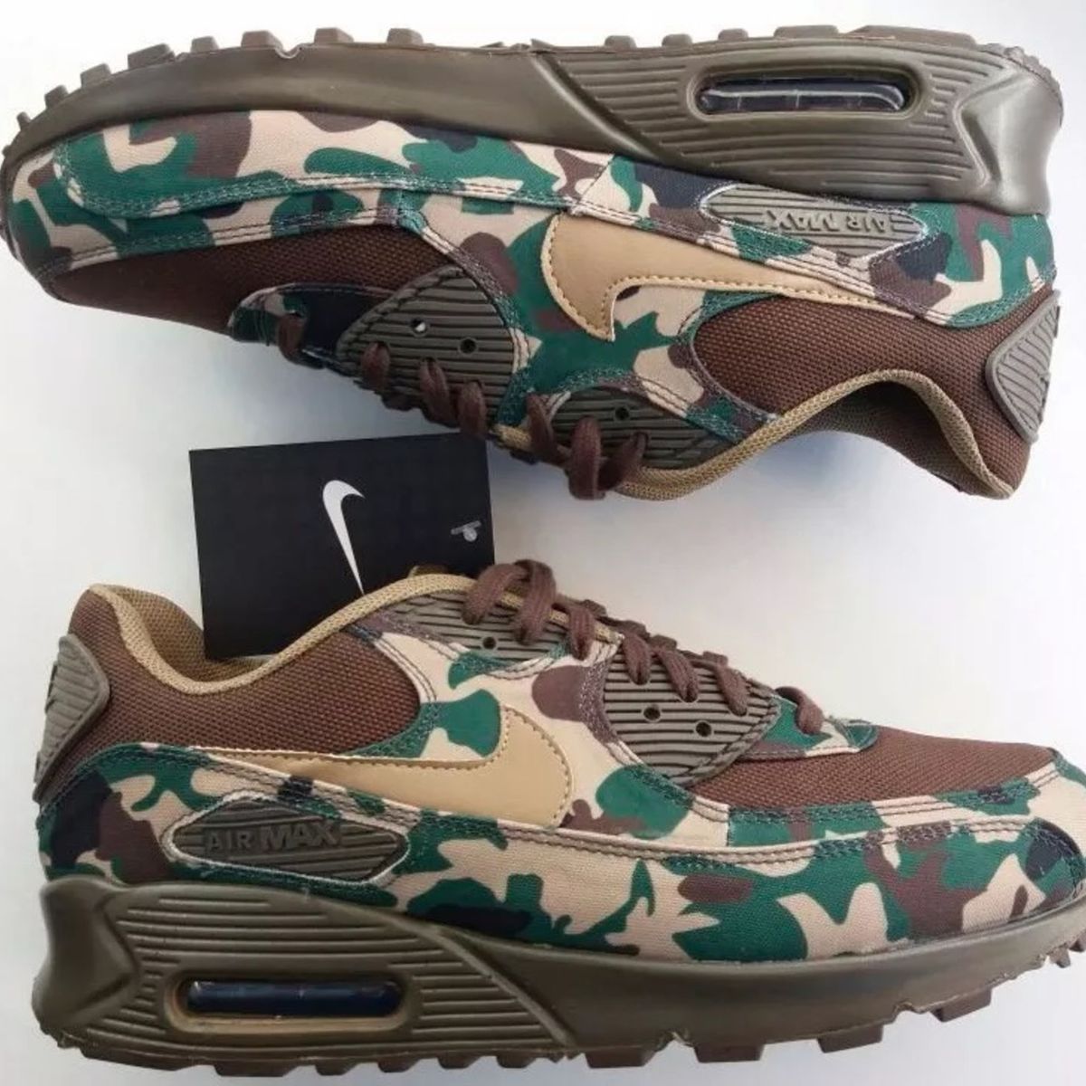 air max camuflado feminino