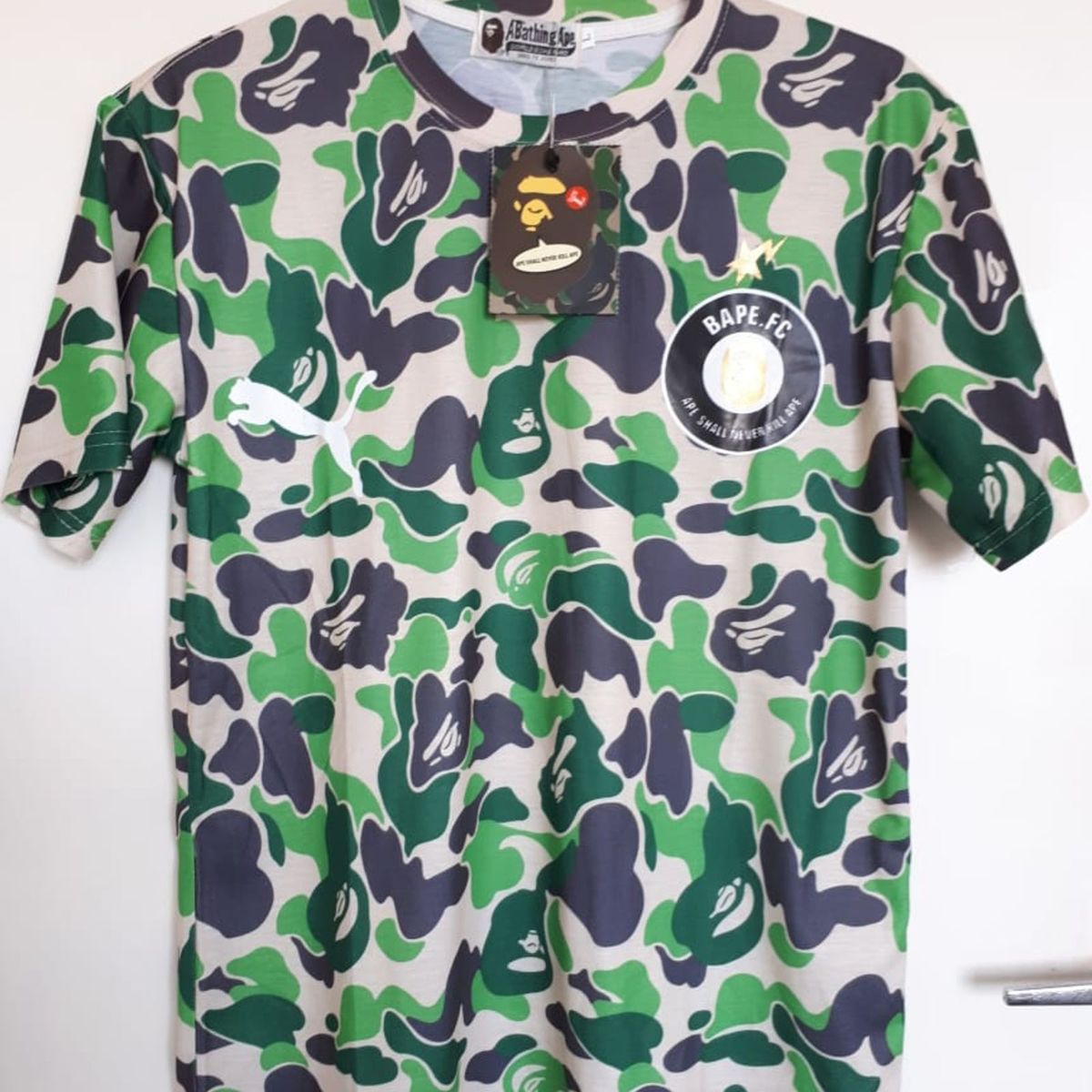 calça bape x puma