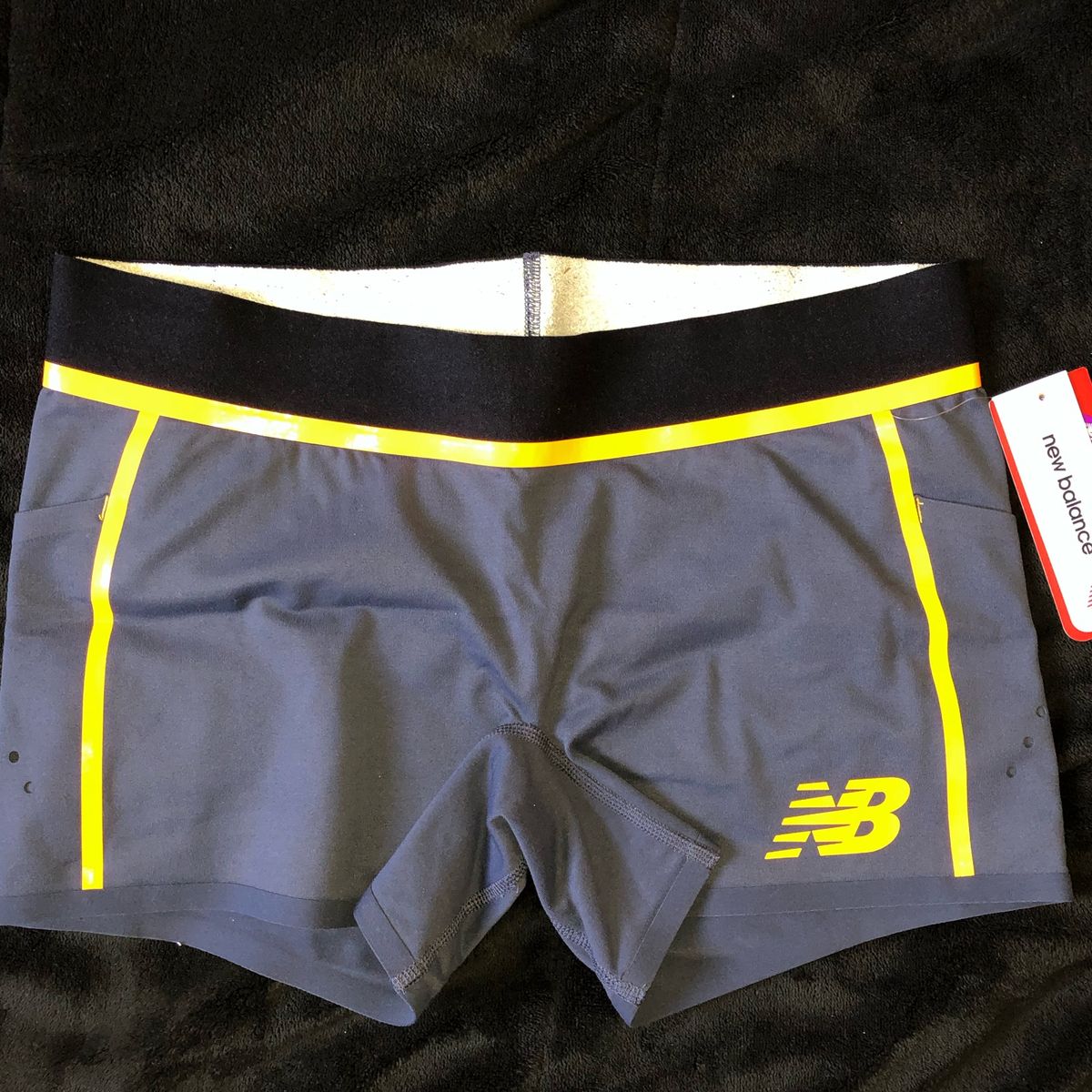 short de corrida new balance