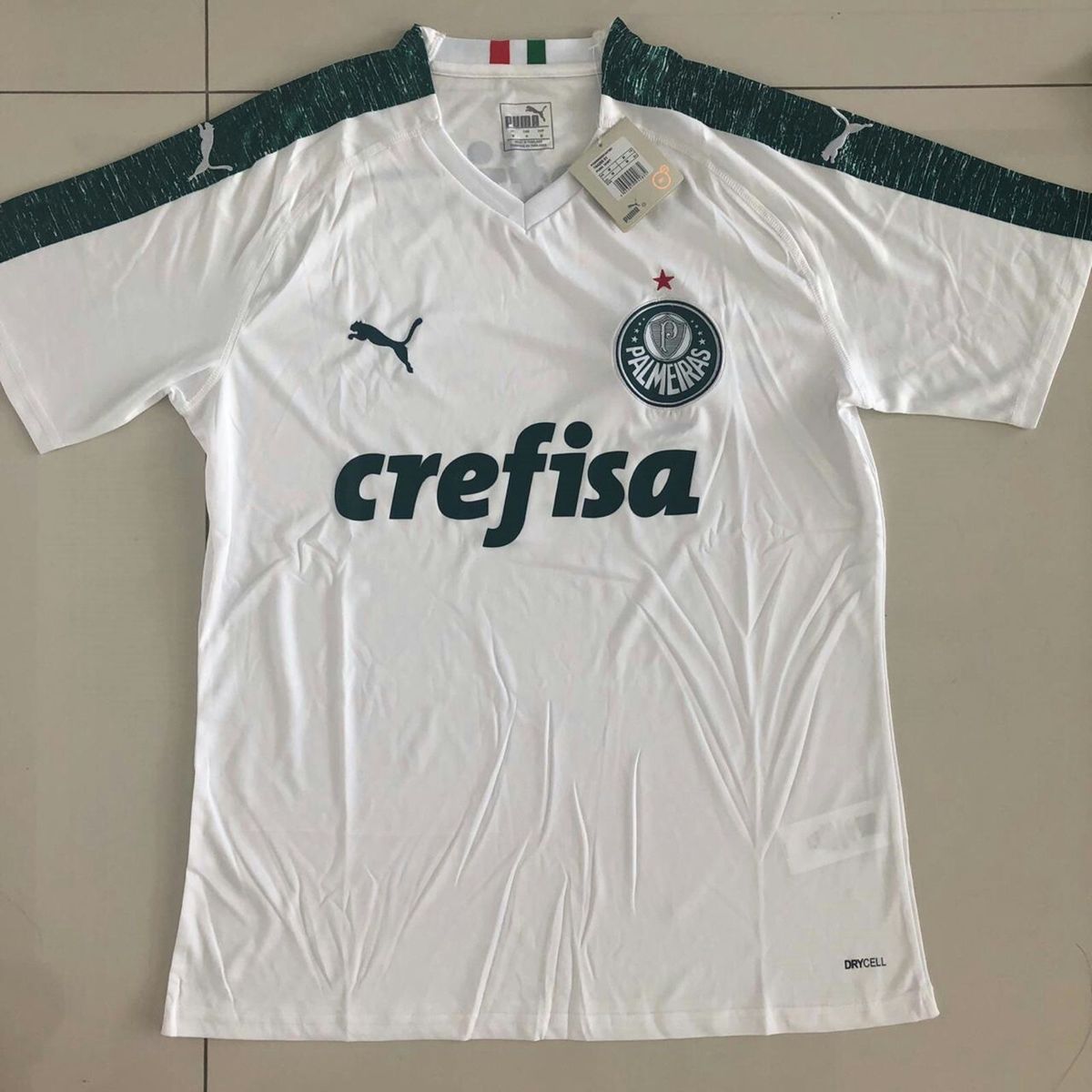 camisa do palmeiras puma branca