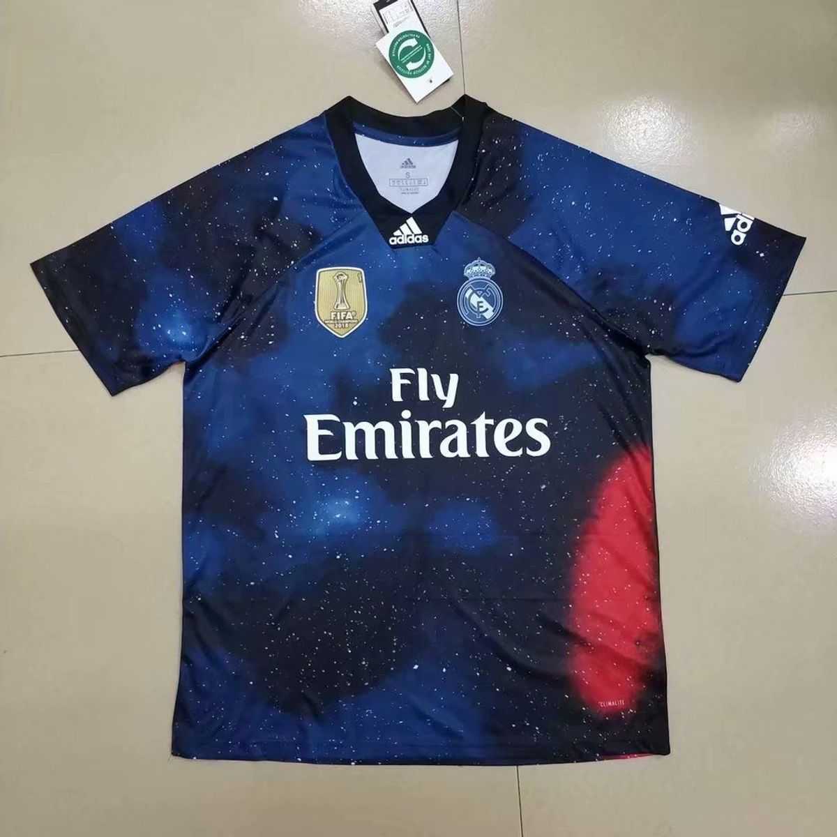 blusa real madrid galaxia