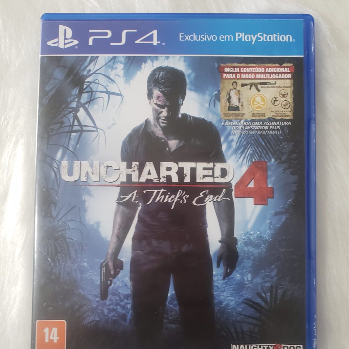 Uncharted 4: A Thief's End - Jogo de PS4 (Usado Mídia Física Original)