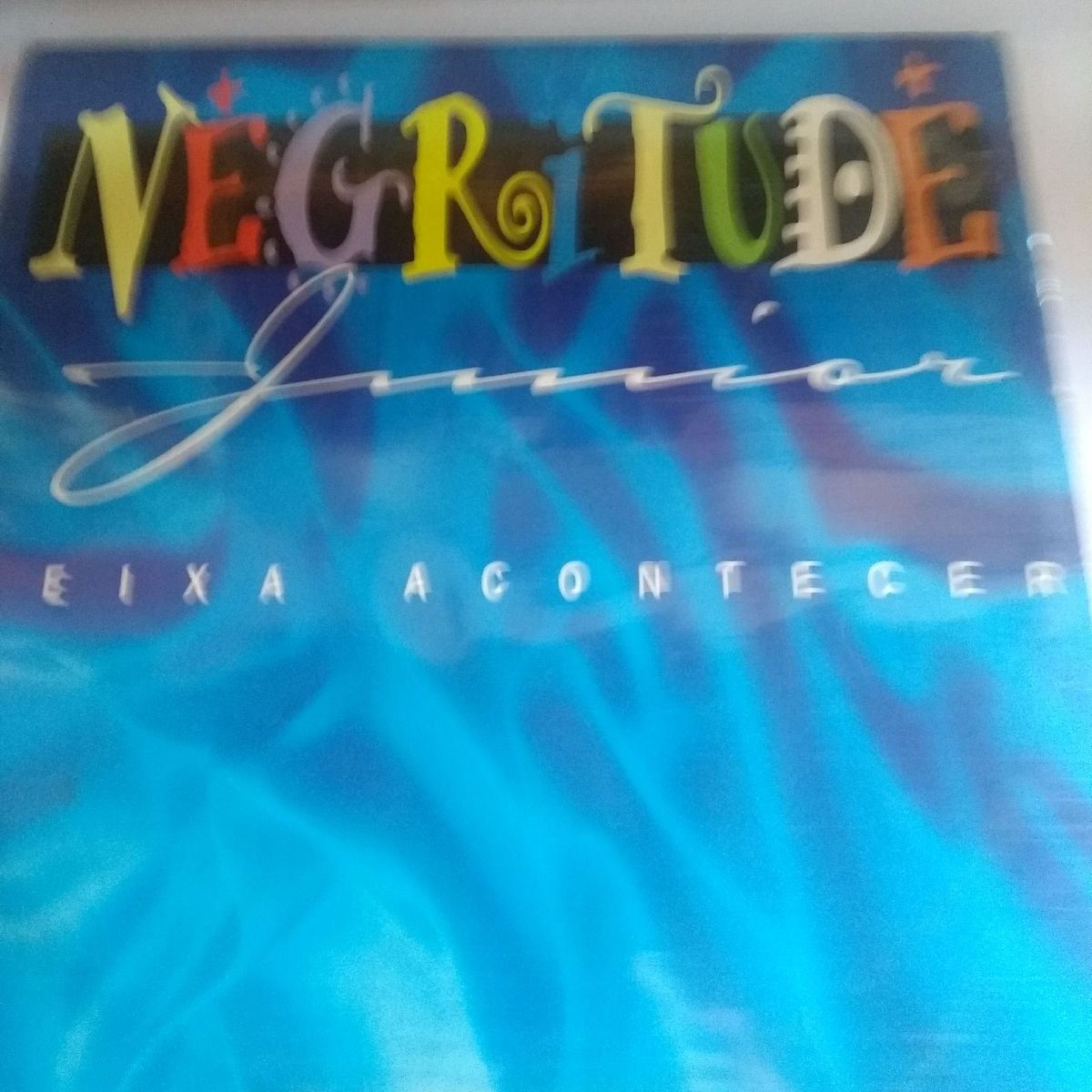 LOTE COM 3 DISCOS DE VINIL - NEGRITUDE JUNIOR, SÓ PRA CONTRARIAR E