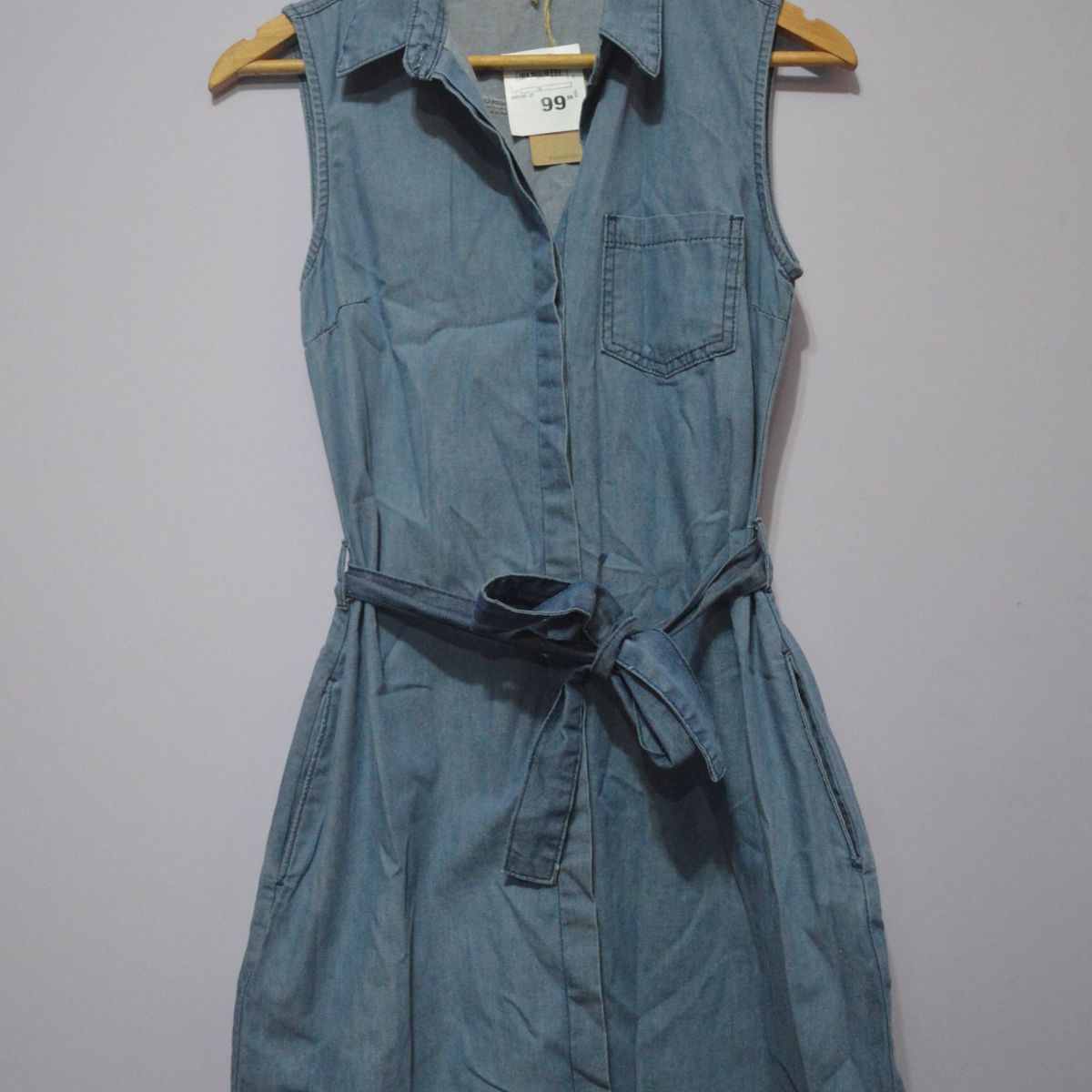vestido jeans pernambucanas