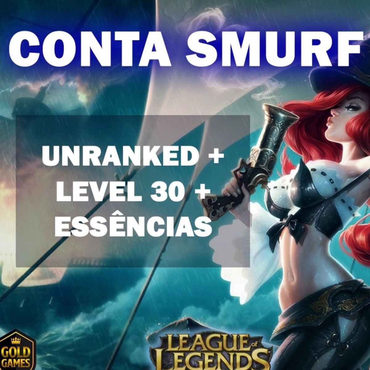 Desapego Games - League of Legends (LOL) > [BR] SMURF LOL LVL 30