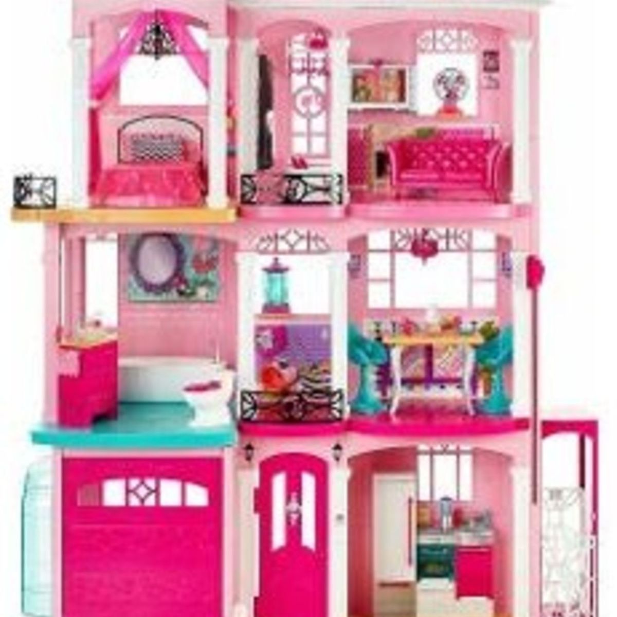 Casa da Barbie Dreamhouse, 3 Andares, Pouquissimo Usada! | Brinquedo para  Bebês Mattel Usado 33453060 | enjoei